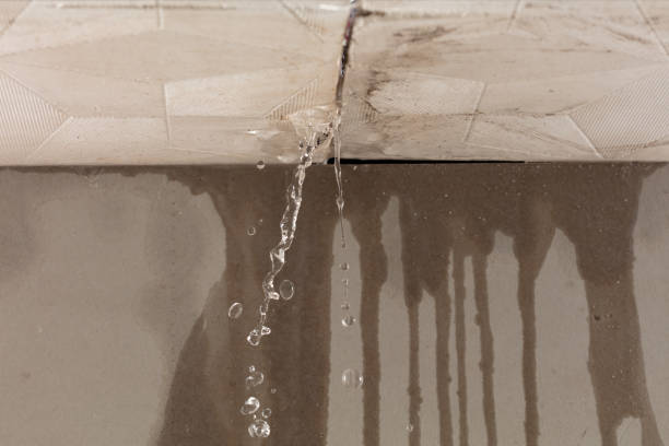 Professional Flood Damage Cleanup technician working in New Lebanon, OH